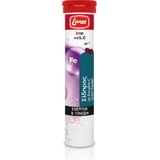 Lanes Eisen und Vitamin C 20 Brausetabletten mit Kirschgeschmack