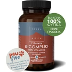 TerraNova B-Complex con Vitamina C Vitamina para el fortalecimiento energético, inmunológico y del sistema nervioso 540mg 50 cápsulas vegetales