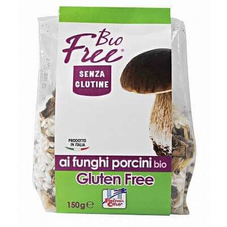 Risotto cu ciuperci de padure fara gluten, 150 g, La Finestra Sul Cielo