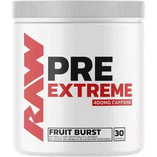 Raw PRE Extreme Pre Workout Supplement 360gr Fruit Burst