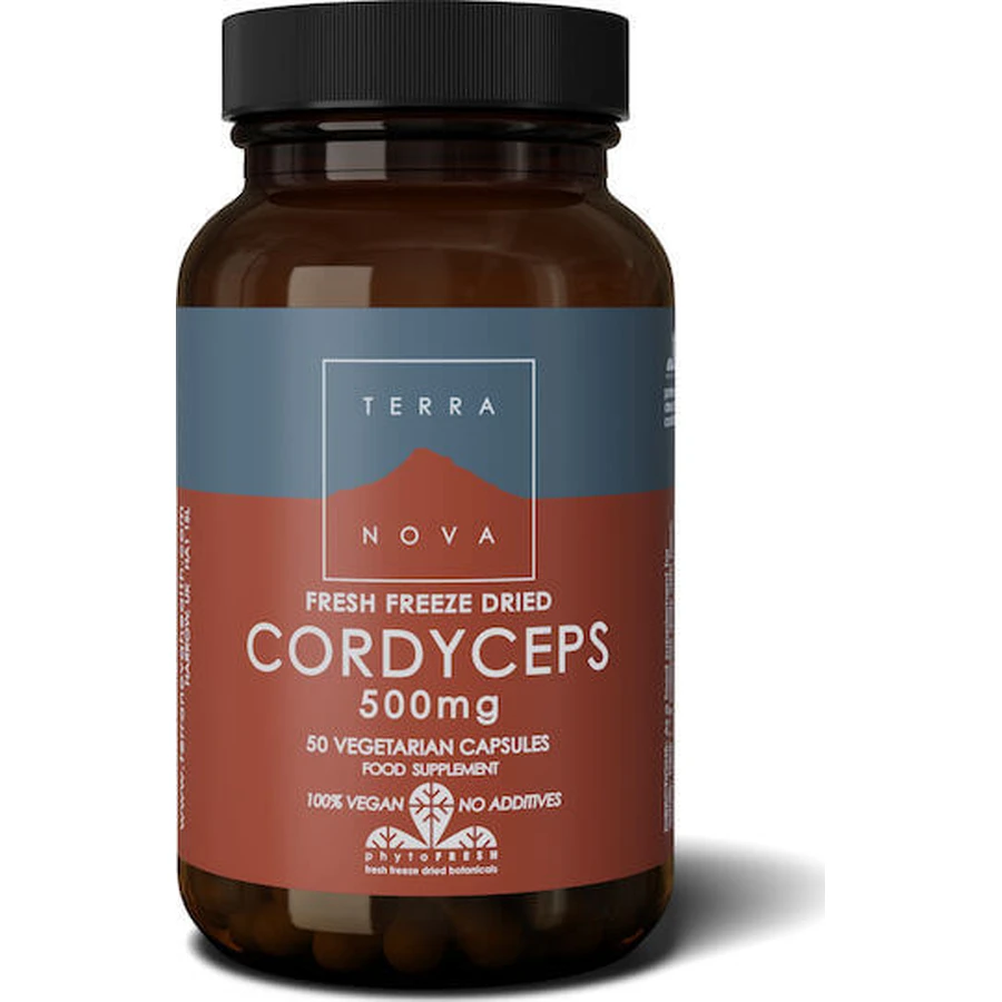TerraNova Cordyceps 500mg 50 caps
