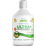 Swedish Nutra Ultra+ Multivitamin Multivitamină pentru Energie, Întărirea Sistemului Imunitar & Sistemul Nervos Portocaliu 500ml