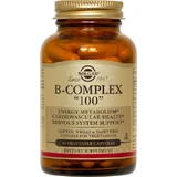 Solgar B-Complex "100" Vitamine voor energie, immuunsysteem en zenuwstelsel 50 plantaardige capsules