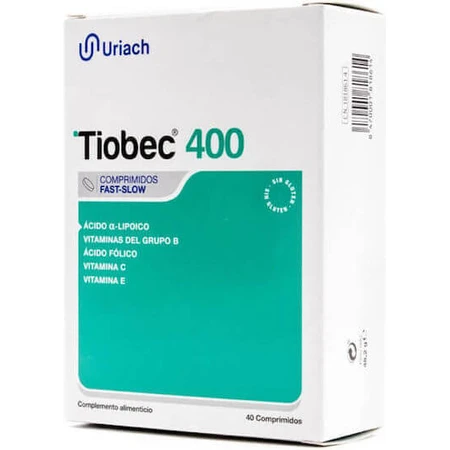 Tiobec 400mg, 40 tabletten, Laborest