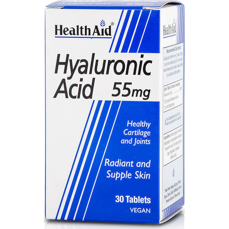 Health Aid Hyaluronic Acid Joint & Bone Health Supplement 30 tabs