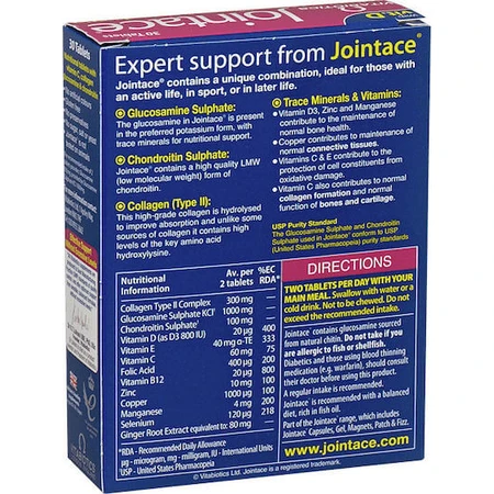 Vitabiotics Jointace Collagen Joint & Bone Health Supplement 30 tabs