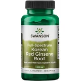 Swanson Koreanischer roter Ginseng Wurzel 400mg 90 Kapseln