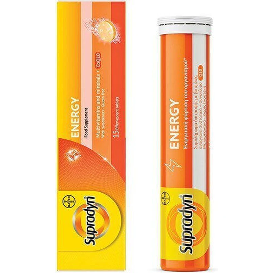 Supradyn Supradyn Energy Multivitamin for Energy 80mg Energy 15 tabs ef