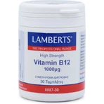 Lamberts Vitamina B12 Vitamina para la Salud del Sistema Nervioso 1000mcg 30 Comprimidos