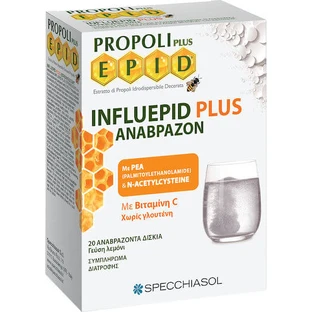 Specchiasol Influepid Plus Immune System Strengthening Supplement 20 tabs eff