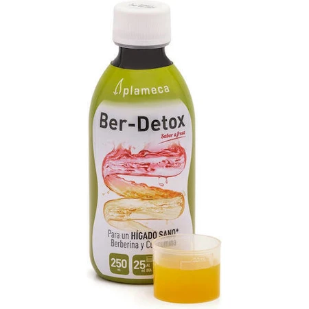 Plameca Ber-Detox Spezial Nahrungsergänzungsmittel 250ml Erdbeere