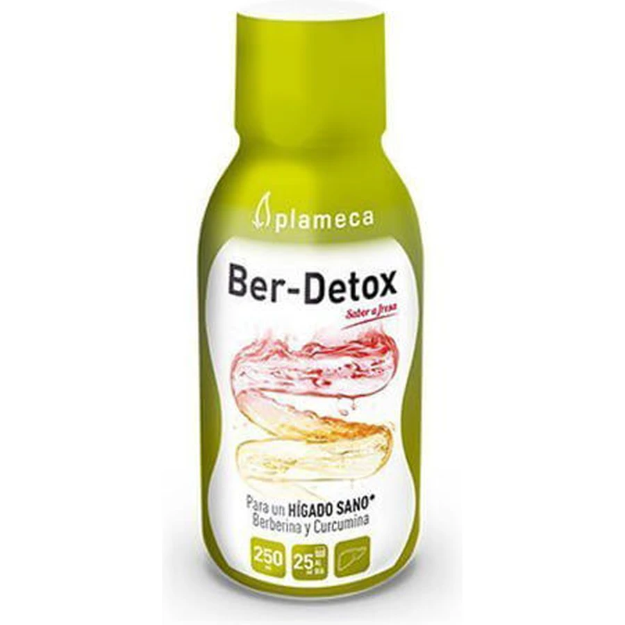Plameca Ber-Detox Spezial Nahrungsergänzungsmittel 250ml Erdbeere