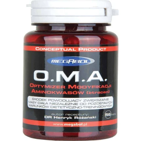 Megabol O.m.a Special Food Supplement 56 gélules
