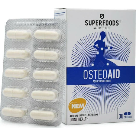Superfoods Osteoaid Suplemento para la Salud Articular y Ósea 30 cáps.