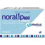 Medical Pharmaquality Noralip 600 Retarded Food Supplement Special 30 tabs