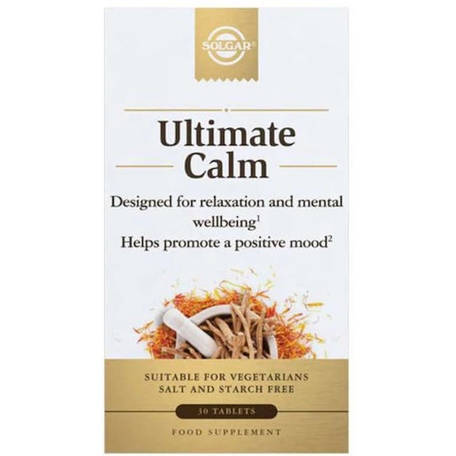 Solgar Ultimate Calm Angst supplement 30 tabs
