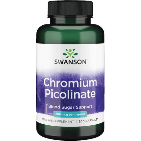 Swanson Chromium Picolinate 200mg 200 capsules