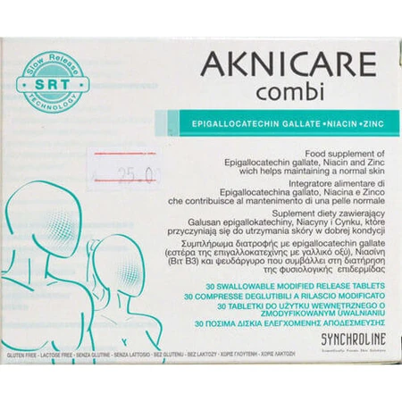 Synchroline Aknicare Combi Food Supplement Special 30 caps
