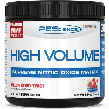 PEScience High Volume Speciality Suplement diety 252gr Arbuz i jagoda twist: ceny i cechy