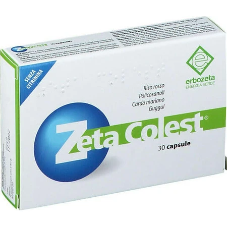 Erbozeta Zeta Colest Speciaal Voedingssupplement 30 caps