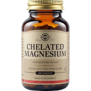 Solgar Magnesium Chelated 100 Tablets