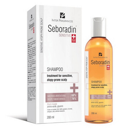 Shampoo für empfindliches Haar, Sensitive, 200 ml, Seboradin