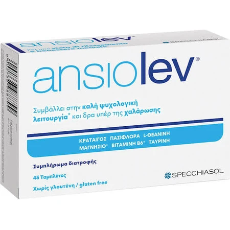 Specchiasol Ansiolev Anxiety Supplement 45 tabs