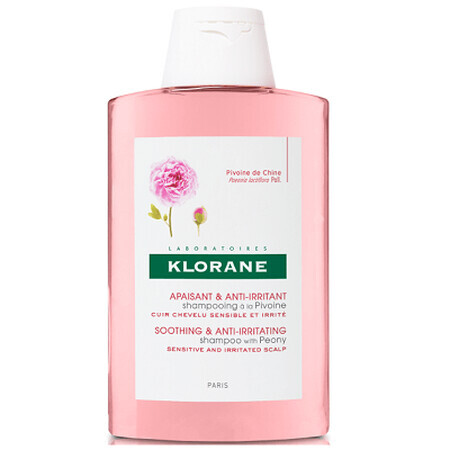 Shampoo für gereizte Kopfhaut mit Pfingstrose, 400 ml, Klorane