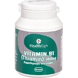 Health Sign Vitamine B1 (Thiamine) 100 mg 90 tabletten Vitamine voor de gezondheid van het zenuwstelsel 100mg 90 tabletten