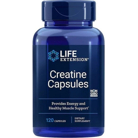 Life Extension Creatine Capsules 120 capsules