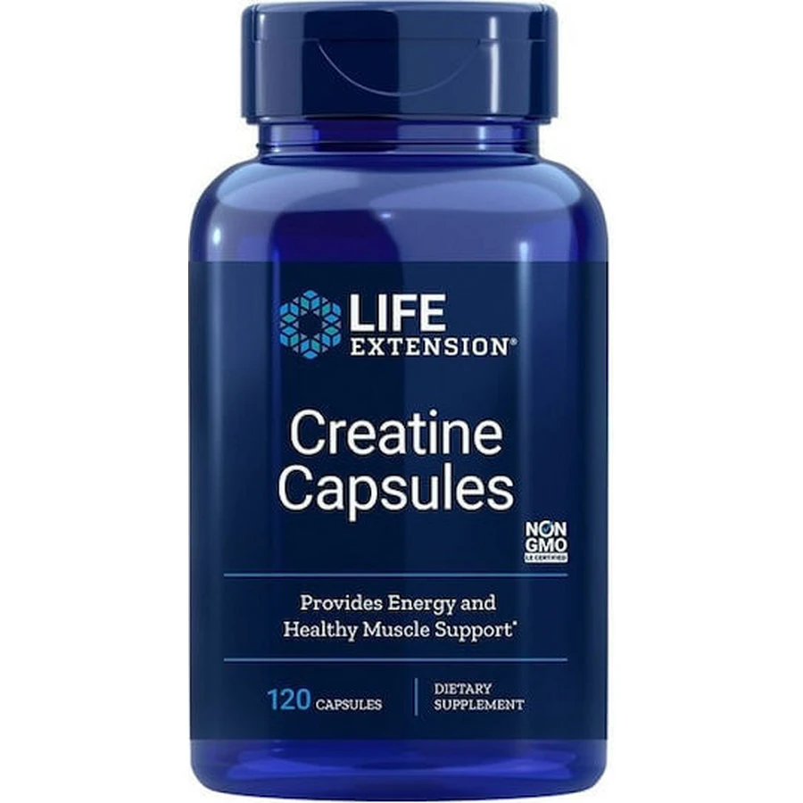 Life Extension Creatine Capsules 120 capsules