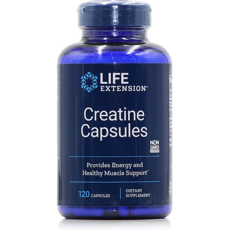 Life Extension Creatine Capsules 120 capsules