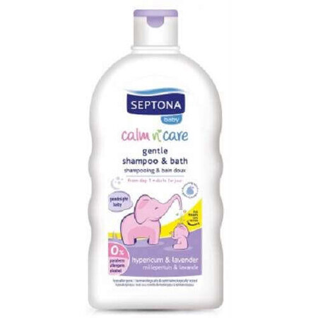 Sampon si spuma de baie cu lavanda, 200 ml, Septona