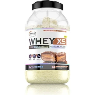 Genius Nutrition Whey-X5 Proteină Din Zer cu Aromă Ciocolată Caramel 2kg