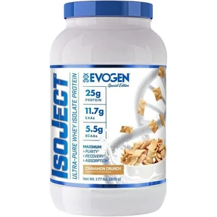 Evogen IsoJect Molkenprotein mit Zimt-Crunch-Geschmack 858gr