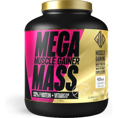 GoldTouch Nutrition Mega Mass Fără gluten cu Aromă Ciocolata 2kg