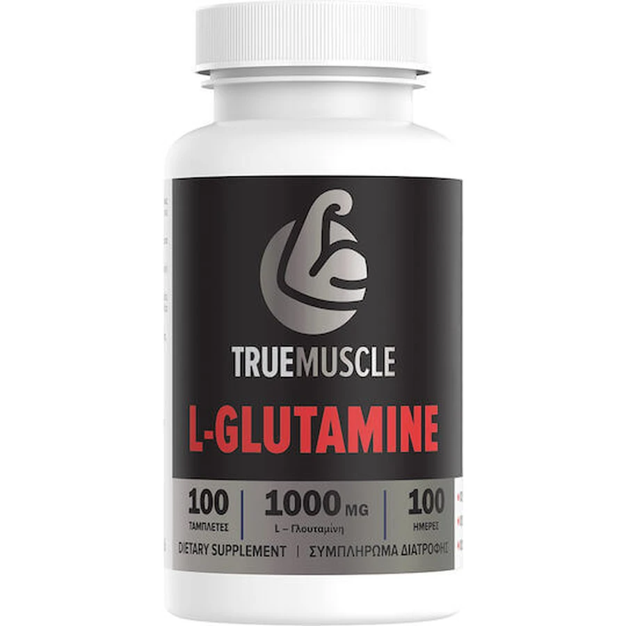 True Muscle L-Glutamin 1000mg 100 Kapseln