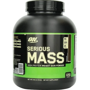Optimum Nutrition Serious Mass Whey Protein with Creatine & Flavor Chocolate Peanut Butter 2.73kg