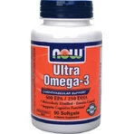 Now Foods Ultra Omega 3 Visolie 90 softgels Niet-gearomatiseerd