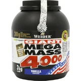 Weider Mega Mass 4000 Creapure met Vanillesmaak 3kg