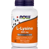 Now Foods L-Lysine 500mg 100 Kruidencapsules