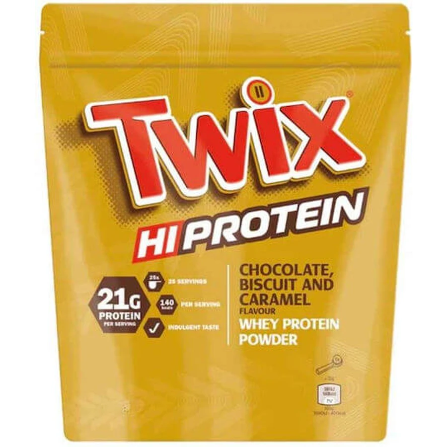 Twix HI Molkenprotein mit Geschmacksrichtung Schoko-Karamell-Keks 455gr
