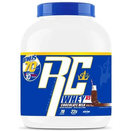 Ronnie Coleman Whey XS Proteína de suero de leche XS Proteína de suero de leche con sabor a chocolate con leche 2.27kg