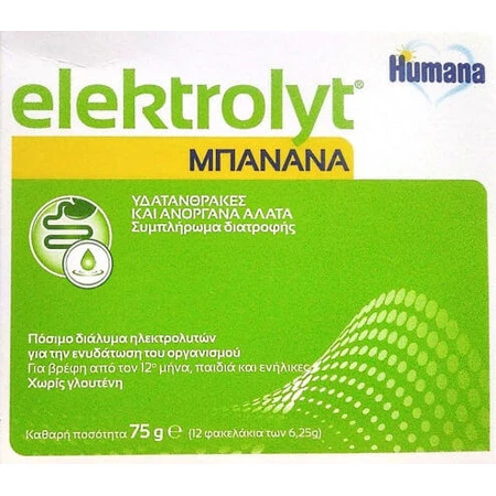 Humana Elektrolyt Banana 12 sachets