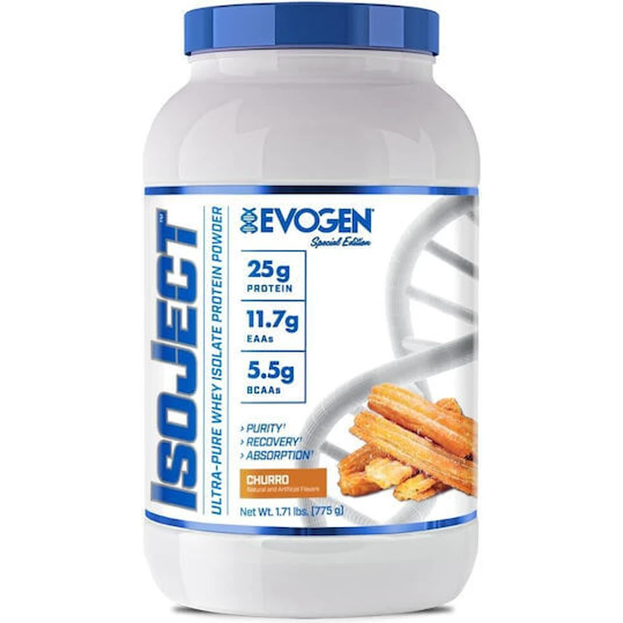 Evogen Isoject Molkenprotein mit Vanille-Bohnen-Geschmack 896gr