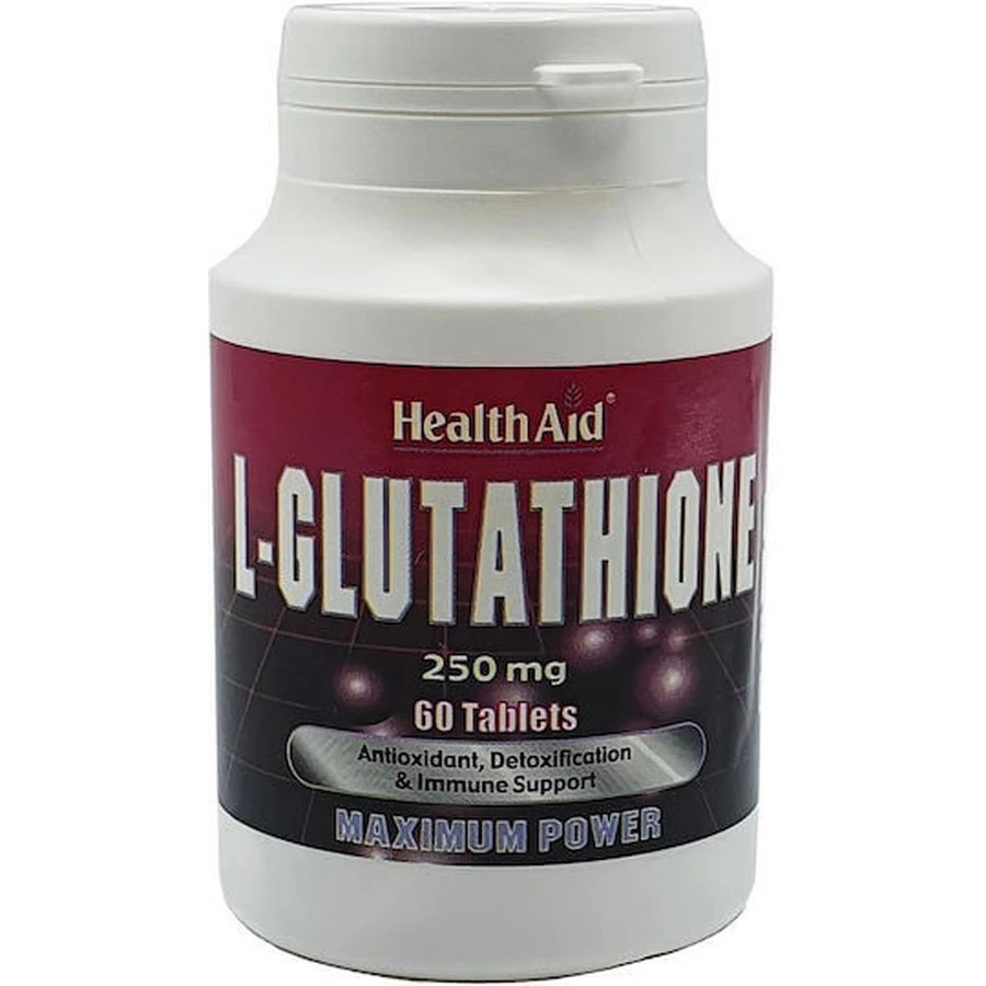 Health Aid L-glutathione 250mg 60 Tablets