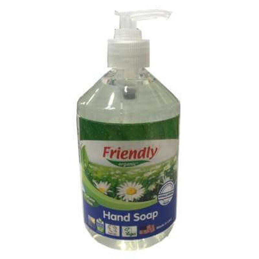 Sapun Organic lichid pentru maini, 500 ml, Friendly Organic