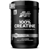 MuscleTech Platinum 100% Creatine Gemicroniseerd Niet-gearomatiseerd 400gr