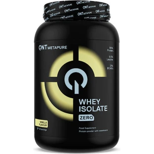 QNT Zero Carb Metapure Whey Isolate Proteină Din Zer Fara lactoza cu Aromă Vanilie 908gr