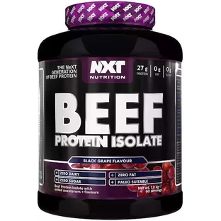 Nxt Nutrition Beef Protein Isolate Gluten & Lactose Free with Black Grape Flavor 1.8kg